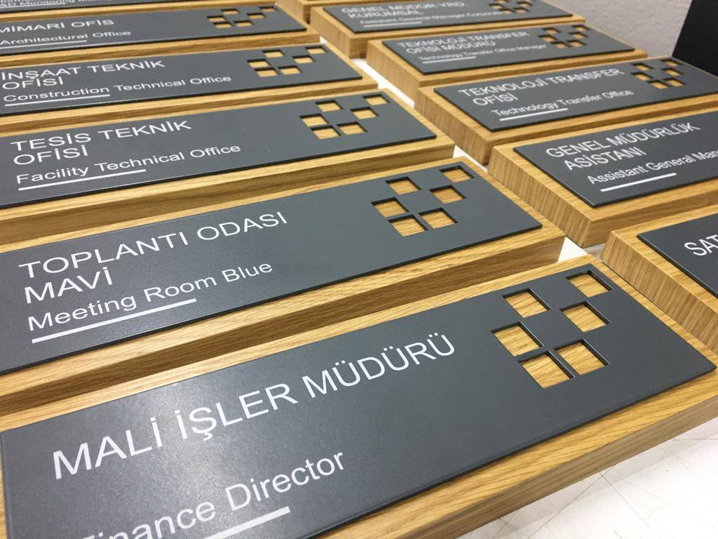 İç Mekan Yönlendirme Levhalar